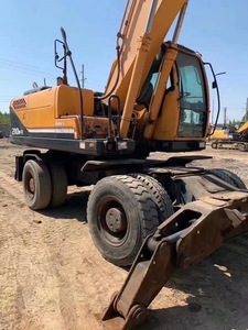 Excavatrice hydraulique sur chenilles Hyundai R210W-9 d'occasion, d'origine japonaise, 21 tonnes à vendre, mini pelle sur roues 210w-9 R225 R305 R220-9 - Product Image 6