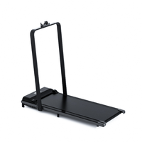 Tapis roulant pliable de haute qualité, mini, portable, en PVC, équipement de fitness pour l'exercice à domicile avec test de fréquence cardiaque sans fil