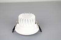 Spot LED encastré de 80 mm, 220 V CA, pour plafond, angle de faisceau de 15, 25, 38, 60 degrés, 95 lm/W, lampe à haute efficacité