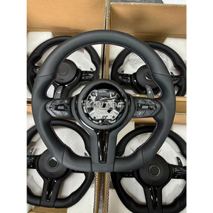 Volant chauffant noir pour BMW G20 G30 G21 G22 G23 <span class=keywords><strong>320i</strong></span> 325i 330i 2019 2020 2023 Volant en cuir perforé - Product Image 6