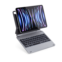 Clavier magique pour Apple iPad Pro 11 12.9 pouces Air 4 5 Tablet Laptop Smart Keyboards Case Cover Magnetic Backlight Touchpad