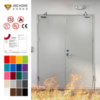 Système de quincaillerie d'entrée de sécurité en acier inoxydable à double porte, résistant au feu, pour hôpitaux, écoles, hôtels et usage extérieur, au design moderne