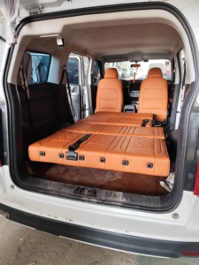 Siège-lit pliable AutoLiuMa pour camping-car, siège universel pour camping-car, revêtement en cuir imperméable, design ergonomique - Product Image 3