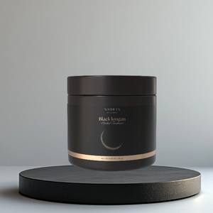 Masque réparateur liquide aux herbes WANMAI29 avec traitement au longane noir pour cheveux traités chimiquement, 250 ml, flacon en plastique - Product Image 1