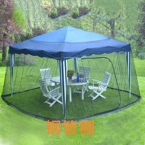 Diseño moderno Cuadrado Lado de pie Jardín al aire libre Patio Sombrilla a prueba de polvo y mosquitera con base para patio - Product Image 4