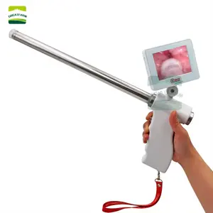 Factory outlet pig cattle sheep veterinary equipment artificial intelligence insemination gun visual high-definition display