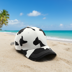High Quality Polyester/Cotton 6-Panel Adjustable Baseball <b>Hats</b> for Unisex <b>Flat</b> Brim All Seasons Beach Outdoor Sports Casual Wear - Product Image 3