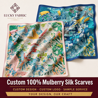 Foulard en Soie de Mûrier 6A en Gros 110x110cm Carré Charmeuse Couleur Unie Floral Accessoire Cheveux et Cou pour Femme Fabricant Fournisseur