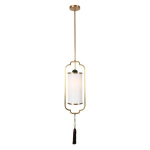 Lámpara de Techo de Estilo Chino Personalizada, Lámpara de Noche para Dormitorio, Lámpara de Cobre de un Solo Cabezal para Barra, Pequeña Sala de Té, Decoración del Hogar - Product Image 2