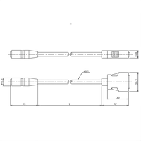 Cable de cámara industrial de alta flexibilidad KEYENCE CA-CN3/3R/3L/5/5R/5L/10/10R/10L, nuevo, original, genuino, en stock, envío rápido