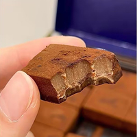Chocolate Negro Crudo Dulce Halal de Alta Calidad en Envase Individual Personalizado al por Mayor MPS OEM con Mermelada