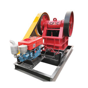 Concasseur à mâchoires diesel PE150*250 à faible coût, manuel, pour roche, pierre et béton, mini-concasseur minier - Product Image 4