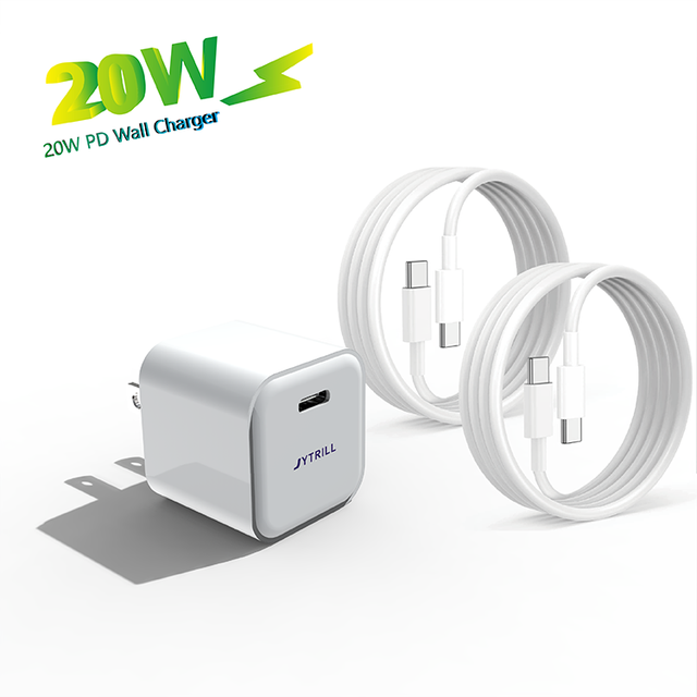 2023 Cell Phone Accessories Pd 20w Mobile Phone Chargers with Box in Bulk Charging Block