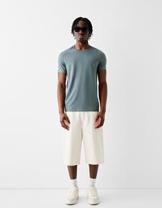 Vente en gros de basique <span class=keywords><strong>t</strong></span>-<span class=keywords><strong>shirt</strong></span> <span class=keywords><strong>blanc</strong></span> en coton élasthanne bleu pré-rétréci bleu coupe ajustée étiquette personnalisée conception hommes <span class=keywords><strong>t</strong></span>-<span class=keywords><strong>shirt</strong></span> <span class=keywords><strong>blanc</strong></span> - Product Image 4