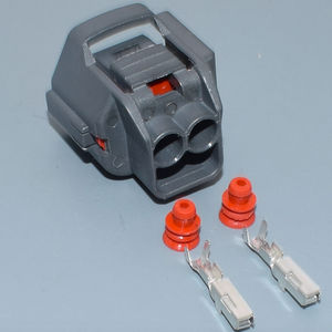 ขั้วต่อสายไฟรถยนต์แบบกันน้ำ 2 ขา ตัวเมีย ปลั๊กพลาสติก รุ่น DJ7025E-<span class=keywords><strong>2.2</strong></span>-21 7283-7021-10 - Product Image 3