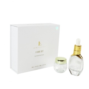 Nouvelle conception de boîtes cadeaux magnétiques en papier rigide blanc avec estampage à chaud en or recyclé de luxe - Product Image 6