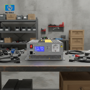 Inversor de Onda Sinusoidal Pura de 24V CC <span class=keywords><strong>a</strong></span> 220V CA, Monofásico, 50Hz, 3000W, <span class=keywords><strong>Convertidor</strong></span> de <span class=keywords><strong>Corriente</strong></span> para Automóviles y Electrodomésticos - Product Image 5