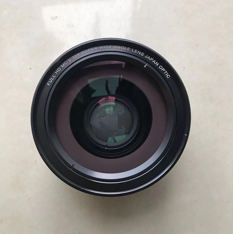 Lentille d'angle large 4k