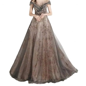 Vestido de Fiesta Formal Personalizado para Mujer, Estilo Casual, Cintura Natural, Tejido de Lino, Silueta en A - Product Image 2