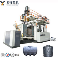Solución de producción según condiciones de trabajo: Máquina de moldeo por extrusión-soplado para cubos de agua de HDPE de 14 capas y 1000L