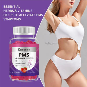 Gummies OEM pour l'équilibre hormonal féminin, soutien SPM et menstruations, Vitamine B6, extraits de plantes pour le <span class=keywords><strong>cycle</strong></span> <span class=keywords><strong>menstruel</strong></span> et la régulation de l'humeur - Product Image 1