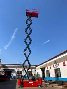Мобильный электрический ножничный подъемник по заводской цене для высотных работ - Product Image 6