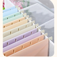 Carpeta de Archivo con Clip A4 (Material PP), Carpeta de Índice para Clasificación de Documentos, Especializada para la Organización de Oficina