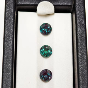 Phòng thí nghiệm phát triển màu xanh lá cây <span class=keywords><strong>alexandrite</strong></span> đá quý Vòng rực rỡ cắt sạch lỏng đá quý cho <span class=keywords><strong>alexandrite</strong></span> Vòng - Product Image 1