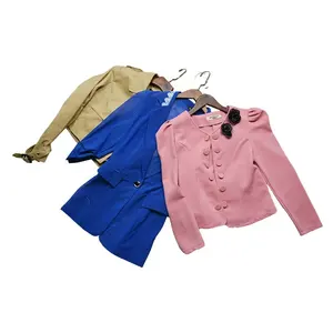 Summer ladies jacket used clothes designers in stock second hand clothes in bale Dubai