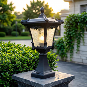 Éclairage de cour rétro personnalisé de haute qualité avec détection sensible et capteur de mouvement pour lampes de jardin paysager - Product Image 3