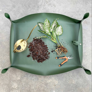 Alfombrilla de cuero para macetas, alfombrillas para plantar <span class=keywords><strong>y</strong></span> trasplantar en el jardín, alfombrilla para trasplantar <span class=keywords><strong>plantas</strong></span> de interior, almohadilla impermeable para cambiar <span class=keywords><strong>plantas</strong></span> - Product Image 1