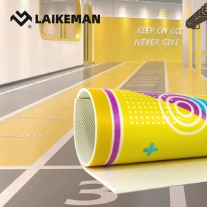 Từ nhà máy trực tiếp bán tùy chỉnh mô hình sàn Mat CuộN tùy chỉnh in Sàn Vinyl - Product Image 2