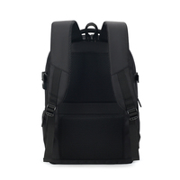 Tas Ransel Laptop Bisnis Anti Air Bahan Nylon Logo Kustom Kapasitas Besar Anti Maling Outdoor Stylish Dengan Usb Unisex