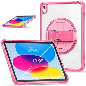Funda de tableta resistente a prueba de golpes para <span class=keywords><strong>iPad</strong></span> 11th/10th Generation Cubierta resistente de 10,9 pulgadas con soporte de correa de mano para el hombro - Product Image 1
