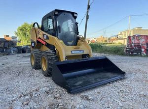 Cargadora de Dirección Deslizante Usada Caterpillar 246C 246D, Maquinaria de Construcción de Segunda Mano con Motor Cummins - Product Image 6