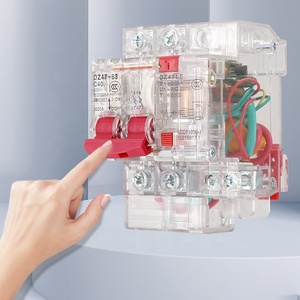 Chất lượng cao minyang CE chứng nhận 6-63a 230-400V thu nhỏ ngắt mạch MCB 1P 2P 3P 4P 10kA trong suốt AC mô hình DZ47-63 - Product Image 5