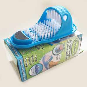 <strong>Foot</strong> Scrubber Massager <strong>Scrub</strong> <strong>Feet</strong> Cleaner Washer Brush for <strong>Shower</strong> Spa Massage Floor Slipper,<strong>Feet</strong> Cleaning Brush <strong>Foot</strong> CareTool - Product Image 4