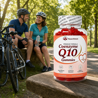 Gommes à mâcher sans gluten à la coenzyme Q10 naturelle pour soutenir l'immunité, l'énergie et la santé cellulaire mitochondriale - Adultes actifs