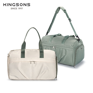 Kingsons Gym Bag Large Capacity Water Resistant Travel Duffel Bag For Yoga Sports Outdoor Use - Product Image 1