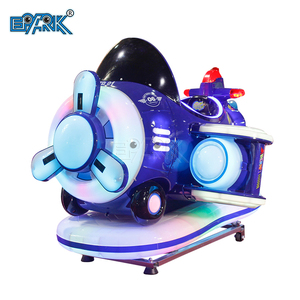Công Viên Giải Trí Coin Operated Kids Video Game Machine Nhựa Swing Máy Máy Bay Kiddie Ride Để Bán - Product Image 5