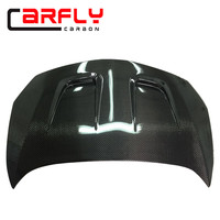 Capot en fibre de carbone avec aérations pour Opel Astra J