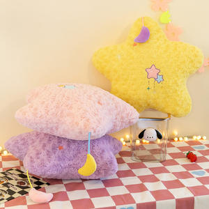 Star Pillow Girl Sleeping Moon Peluche Cama Suave Muñeca Sleeping Doll Regalo - Product Image 3