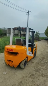 Montacargas Diésel de 3 Toneladas a Precio Competitivo, Montacargas de Combustión Interna TCMHL Usado en Venta - Product Image 3