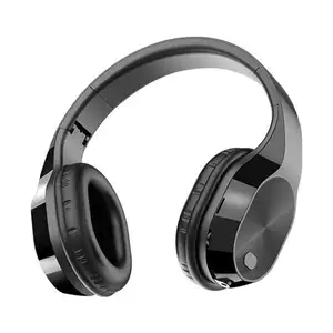 T5 New 9D Ear Cup Active Noise Cancelling Headphones Wireless earphone with Mic Portable Foldable Headsets