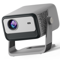Mini projecteur sans fil HD LED pour la maison, compatible avec téléphone, ordinateur portable, boîtier TV