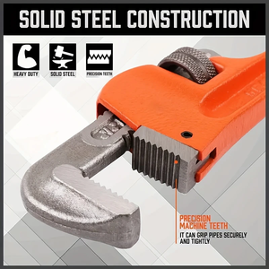 Ensemble <span class=keywords><strong>de</strong></span> clés à tuyau robustes <span class=keywords><strong>de</strong></span> 14 pouces à tête en acier Durable poignées souples sac <span class=keywords><strong>de</strong></span> <span class=keywords><strong>rangement</strong></span> d'entretien <span class=keywords><strong>de</strong></span> <span class=keywords><strong>plomberie</strong></span> réglable boîte OEM - Product Image 5