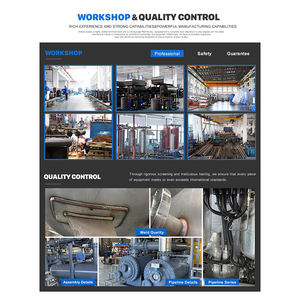Refroidisseur centrifuge industriel à haute efficacité Anboto CVHE/G&CDHG à trois étages, 400~1400 2000~2800 tonnes, refroidi par eau, moteur liquide - Product Image 2