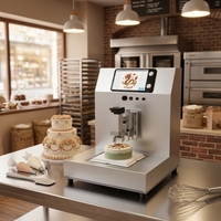 Nouvelle machine automatique légère et haute performance pour la décoration de gâteaux au chocolat