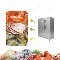 Sécheuse à pompe à chaleur de type chambre à commande automatique par PLC (capacité de 1,3 tonne) pour le traitement des aliments, optimisation des produits de la mer
