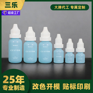 <b>Plastic</b> Dropper Bottles 5ml 10ml 15ml With Anti Theft Caps For Personal Care Liquid Dispensing - Product Image 5